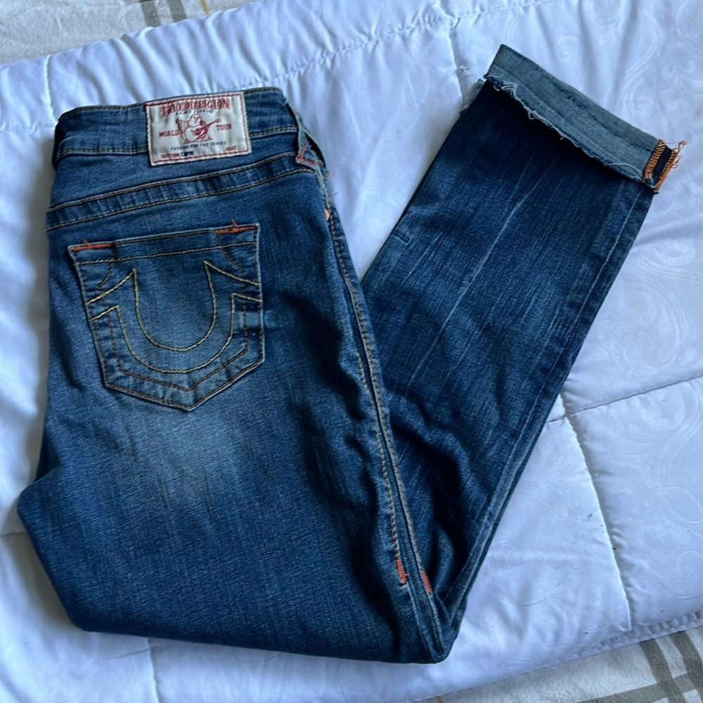 True Religion jeans cropped